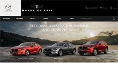 Desktop Screenshot of mazdaoferie.com